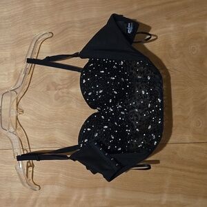 Bra top sequined